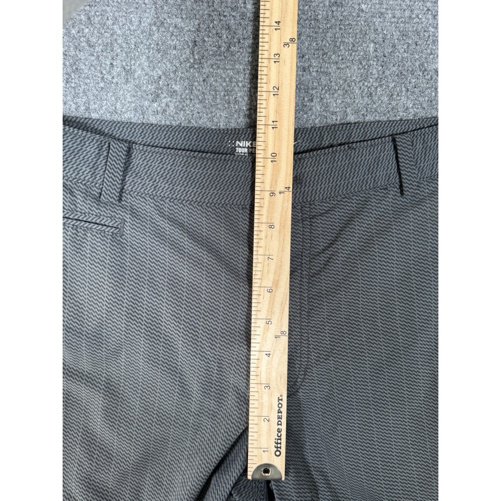 Nike Dri-Fit Pants‎ Mens 33x32 Gray Tour Performance Golf Lightweight EUC - Picture 12 of 16